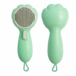 Unbranded Massage Autonettoyant Pour Le Toilettage Fournitures Pour Animaux De Compagnie Cat Home Dog Brush Lanyard Suspendu, Vert, 11 -nourriture pour chien boutique 716338013 max