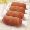 Unbranded Pet Puppy Cat Dog Chew Squeaker Squeaky Peluche Sound Chicken Leg Bone Toys,jaune,11