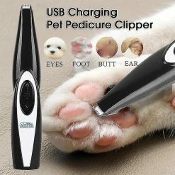 Unbranded Tondeuses Pour Chiens Professionnel Pet Foot Hair Trimmer Dog Growing Clipper Usb Rechargeable Butt Ear Eye Hair Trimmmer Remover Low Noise -nourriture pour chien boutique 717003099 max