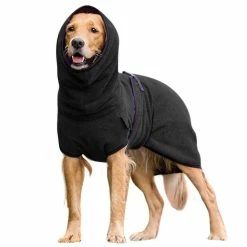 Unbranded Pet Dog Vêtements Towelling Séchage Peignoir Manteau Chiot Chauffe-Apparel_h
