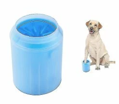 Uk Story Hmwy-dog Cleaner Chien Brosse Chien Patte Nettoyeur Chien Lave-pieds