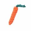 ShuFu 3pcs Carrot Biting Rope Pet Toy Dog Bite Resistant Braided Cotton Rope Grinding Teeth To Relieve Boredom Knots