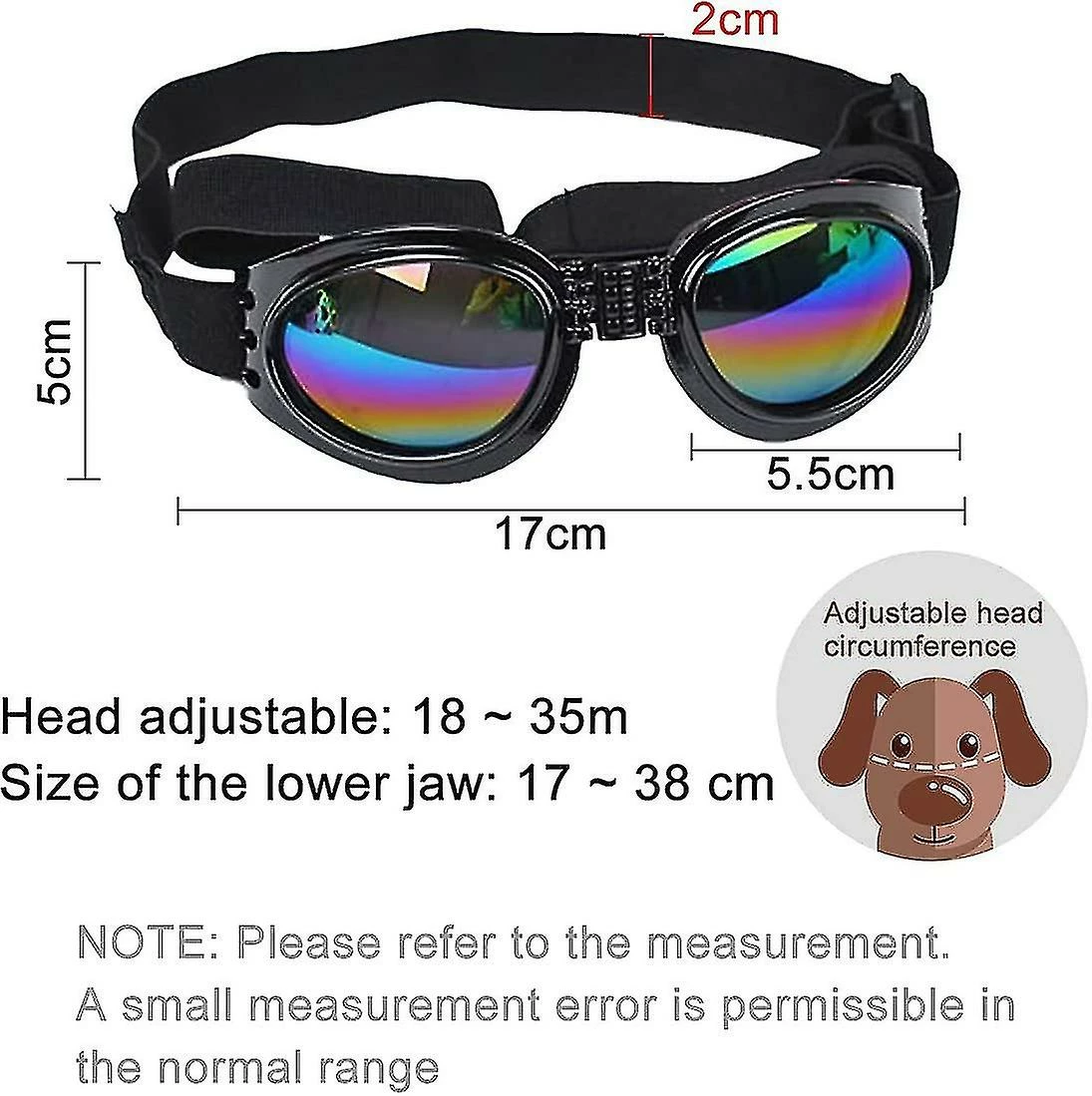 Unbranded Dog Sunglasses Dog Goggles, Dog Uv Protection Goggles, Summer Sunglasses Windproof Dog Sung Z 2 Unbranded Dog Sunglasses Dog Goggles, Dog Uv Protection Goggles, Summer Sunglasses Windproof Dog Sung Z – Image 2