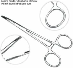 Unbranded Pet Ear Locking Forceps Dog Ear Hair Puller Groomers Scissor Dog Grooming Locking Tweezers, Good Z -nourriture pour chien boutique 718422833 max