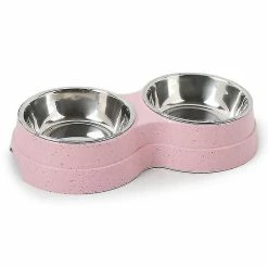 Unbranded Double Pet Bowl Dog Food Water Feeder Acier Inoxydable Pet Drinking Dish Feeder Dog Bowl Cat Puppy Feeding Dog Food Bowl Fournitures 3 Unbranded Double Pet Bowl Dog Food Water Feeder Acier Inoxydable Pet Drinking Dish Feeder Dog Bowl Cat Puppy Feeding Dog Food Bowl Fournitures -nourriture pour chien boutique 718752798 max