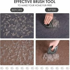 Unbranded Mini Pet Hair Remover Brosse Pet Hair Detailer Dog Hair Remover Cat Hair Remover, Profession -nourriture pour chien boutique 721121161 max