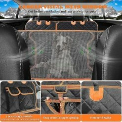 Unbranded 4-in-1 Convertible Dog Car Seat Cover 100% Dog Seat Cover Nonslip Dog Ock 600d Pet Sea -nourriture pour chien boutique 721614368 max