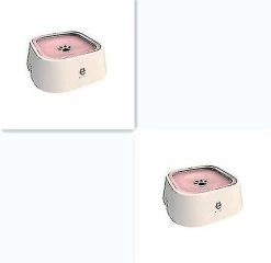 Unbranded Szcc-pet Dog Bowls Floating Not Wetting Mouth Cat Bowl No Spill Drinking Water Feeder Plastic Portable -nourriture pour chien boutique 725443893 max