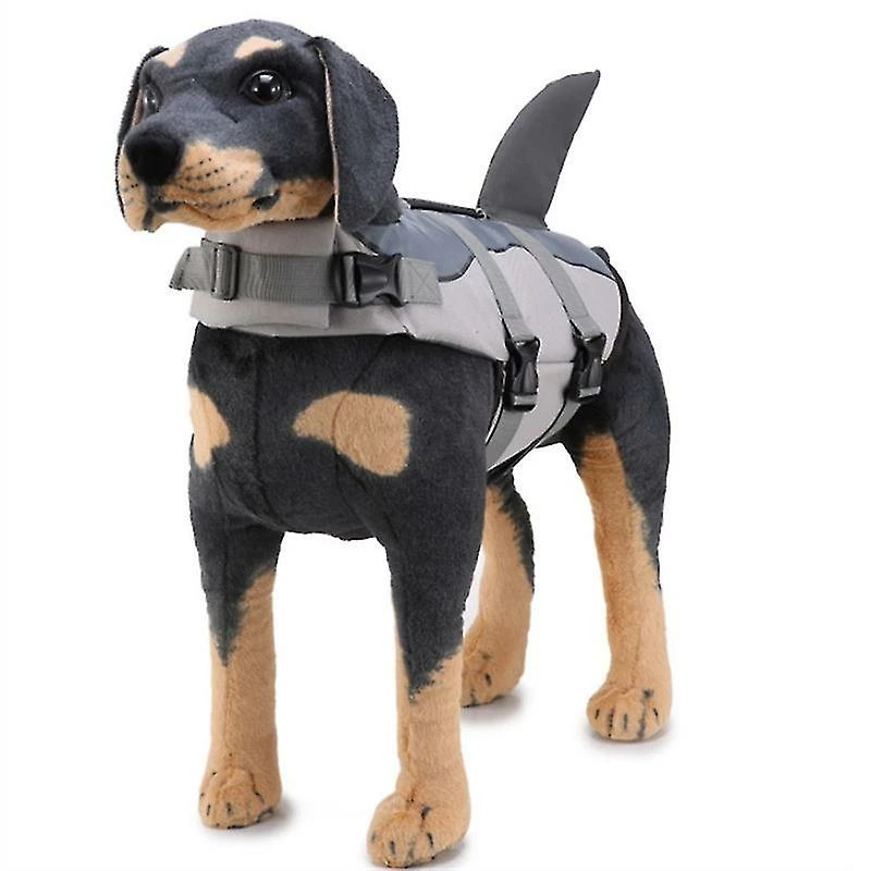 Unbranded Szcc Dog Life Jacket Pet Floatation Vest Dog Lifesaver Dog Life Preserver Pour La Sécurité Aquatique à La Piscine, Plage, Navigation De Plaisance Gris 2 Unbranded Szcc Dog Life Jacket Pet Floatation Vest Dog Lifesaver Dog Life Preserver Pour La Sécurité Aquatique à La Piscine, Plage, Navigation De Plaisance Gris – Image 2