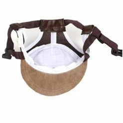 Unbranded Szcc Pet Dog Baseball Cap Sport Cap - Outdoor Hat Sun Protection Summer Cap For Small Medium Dog (petite Casquette, Marron) -nourriture pour chien boutique 727507604 max