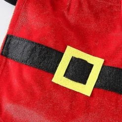 Unbranded Szcc Dog Cat Noël Noël Costume, Funny Pet Cosplay Outfits Avec Une Casquette, Puppy Fleece Vêtements Chauds Pour Noël -nourriture pour chien boutique 727507839 max