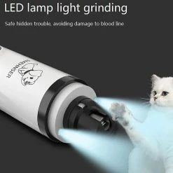 Unbranded Paw Trimming Lcd Display Dog Cat Pet Nail Grinder Portable Electric Led Light,11 -nourriture pour chien boutique 729057089 max