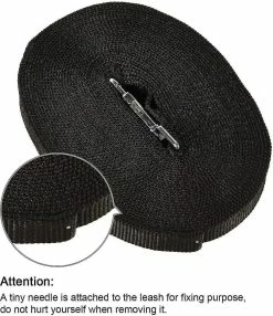 Unbranded Dog Training Leash Long Line Puppy Obedience Recall Lead For Dogs Idéal Pour Jouer Camping Beach Backyard (xl 50ft, Noir) -nourriture pour chien boutique 731162558 max