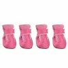 Luluzhu 4pcs Pet Cat Puppy Dog Shoe Mesh Anti Slip Paw Protect Booties Chaussures