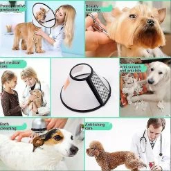 Luluzhu Cat Neck Ring Dog Head Anti Anti Lick Damage Circle Accessoires -nourriture pour chien boutique 733547211 max