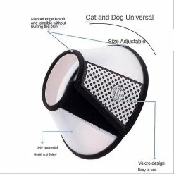 Luluzhu Cat Neck Ring Dog Head Anti Anti Lick Damage Circle Accessoires -nourriture pour chien boutique 733547370 max