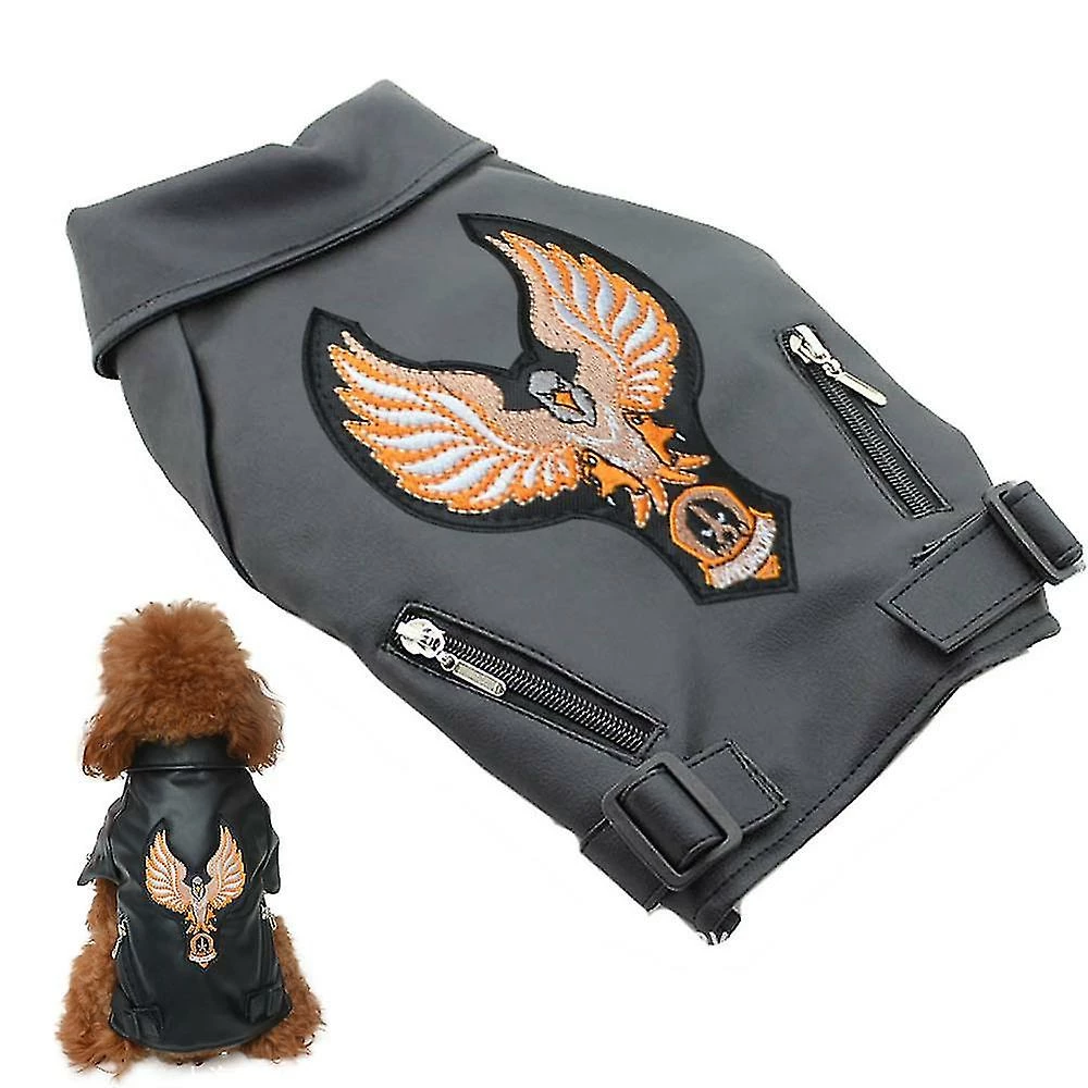 Unbranded Dog Winter Coat Pu Leather Motorcycle Jacket Pour Chien Pet Clothes Veste En Cuir, Imperméable à L’eau 1 Unbranded Dog Winter Coat Pu Leather Motorcycle Jacket Pour Chien Pet Clothes Veste En Cuir, Imperméable à L’eau