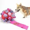 Unbranded Jouet Interactif Pet Snuffle Ball Dog, Encourager Les Compétences Naturelles De Recherche De NourritureFormation à La Nourriture Lente, Chiot Résistant Aux Morsures Jouets