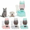 Unbranded 2.2l Pet Dog Cat Automatic Er Bowl Pour Chiens 528ml Bouteille Kitten Bowls Slow Foo