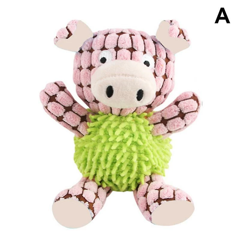 Unbranded Animaux De Compagnie Cartoon Vocal Peluche Formation Squeak Toy Pour Dog Molarring Nettoyage Des Dents 2 Unbranded Animaux De Compagnie Cartoon Vocal Peluche Formation Squeak Toy Pour Dog Molarring Nettoyage Des Dents – Image 2
