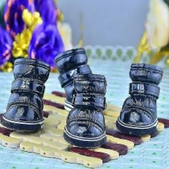 Unbranded 4pcs / Set Hiver Pet Dog Chaussures Warm Snow Boots Imperméable Petits Chiens Chaussures Pour Chihuahua 7 Unbranded 4pcs / Set Hiver Pet Dog Chaussures Warm Snow Boots Imperméable Petits Chiens Chaussures Pour Chihuahua -nourriture pour chien boutique 740614670 max