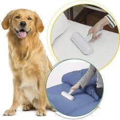 Unbranded Pet Multi-surface Lint Roller Et Fur Removal Tool Remover Roller 2-way Removing Dog Cat Hair