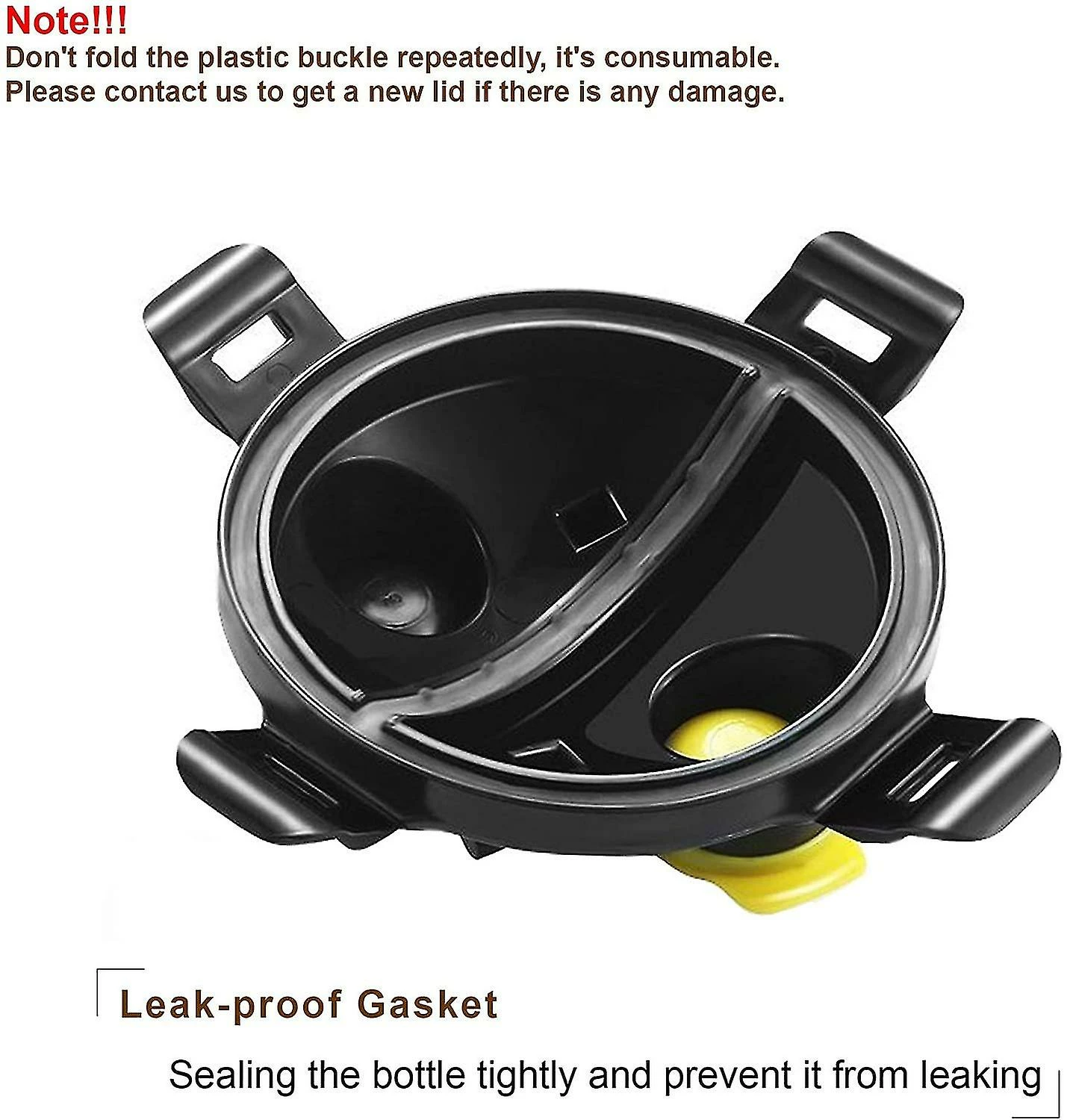 Unbranded Dog Bowls Pet Food Container 2-en-1 Avec Bols Pliables Pour Chiens, Jaune 4 Unbranded Dog Bowls Pet Food Container 2-en-1 Avec Bols Pliables Pour Chiens, Jaune – Image 4