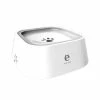 Unbranded Dog Bowl Dog Water Bowl No-spill Pet Water Bowl Slow Water Feeder Dog Bowl No-slip Pet Water Dispenser Feeder Bowl Pour Chiens Et Chats - Blanc