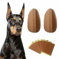 Unbranded 2023 New Dog Ear Stand Up Support Tool Autocollant, Correction Fixe Patch De Support érigé Pour Doberman Pinscher Sheltie Corgi Puppies S