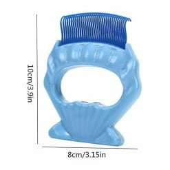 Unbranded Pet Cat Dog Shell Shape Hair Removal Massage Comb Grooming Brush Tools S -nourriture pour chien boutique 745321011 max