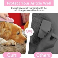 Unbranded Pet Hair Remover Brush 2 Piece Cat Dog Hair Remover Professional Comb Lint Remover Pour Canapé Meubles Tapis Vêtements Couvertures Car Bed S -nourriture pour chien boutique 745326403 max
