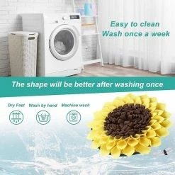 Initially Dog Sniff Mat Lavable Sunflower Dog Sniffing Toys Dog Mat Nasal Congestion Pad Brain Stimulation Toy Training Mat For Pets Nose 7 Initially Dog Sniff Mat Lavable Sunflower Dog Sniffing Toys Dog Mat Nasal Congestion Pad Brain Stimulation Toy Training Mat For Pets Nose -nourriture pour chien boutique 745435472 max