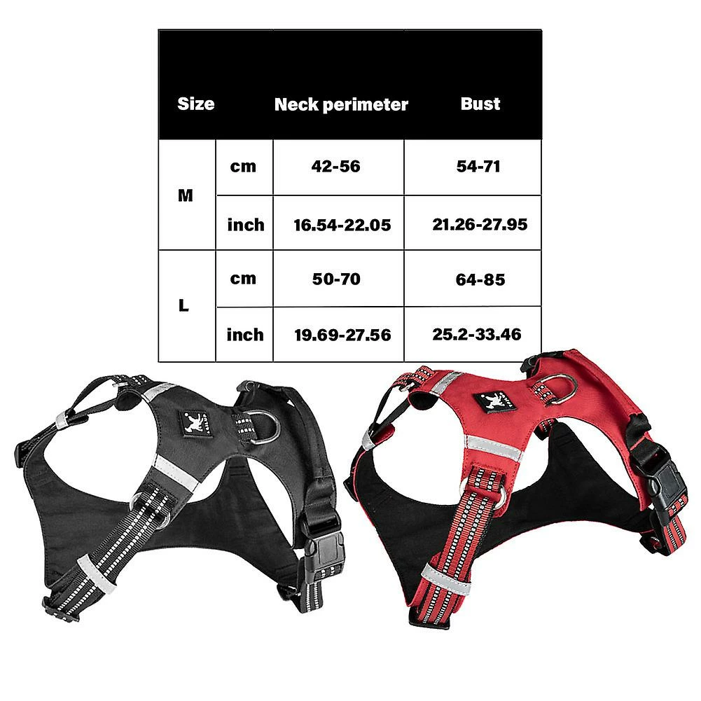 Unbranded Sangle Réfléchissante No Pull Nylon Soft Dog Harness Premated Pet Vest Daily Breathable 3 Unbranded Sangle Réfléchissante No Pull Nylon Soft Dog Harness Premated Pet Vest Daily Breathable – Image 3