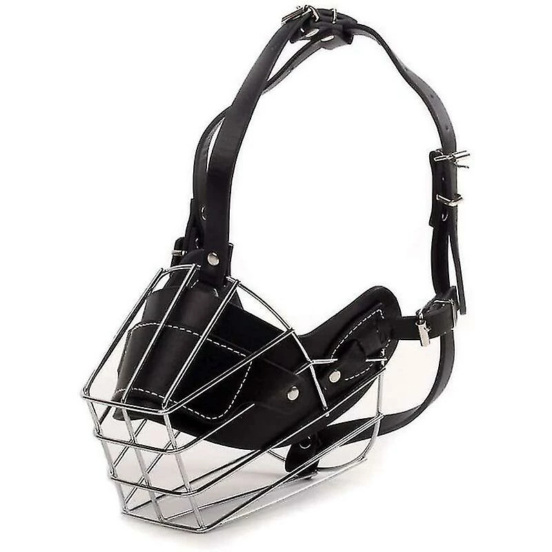 Unbranded Super Metal Muzzle Dog Muzzle Leather Muzzle Pour Grands Chiens Xxl 2 Unbranded Super Metal Muzzle Dog Muzzle Leather Muzzle Pour Grands Chiens Xxl â Image 2