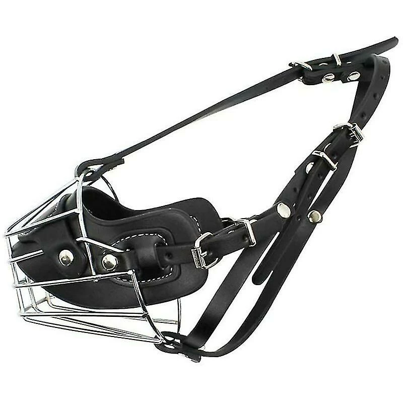 Unbranded Super Metal Muzzle Dog Muzzle Leather Muzzle Pour Grands Chiens Xxl 3 Unbranded Super Metal Muzzle Dog Muzzle Leather Muzzle Pour Grands Chiens Xxl â Image 3