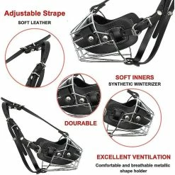 Unbranded Super Metal Muzzle Dog Muzzle Leather Muzzle Pour Grands Chiens Xxl 8 Unbranded Super Metal Muzzle Dog Muzzle Leather Muzzle Pour Grands Chiens Xxl -nourriture pour chien boutique 746603009 max