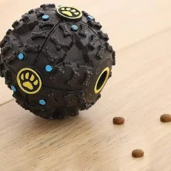 Luluzhu 2pcs Pet Dog Squeaker Missing Food Ball Squeank Puppy Big Dog Puzzle Training Toys For Dogs Balls Pets Accessoires