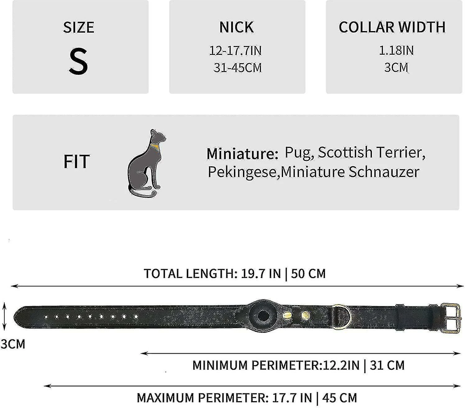 Unbranded Tag Dog Collar, Adjable Cow Dog Collar D Compatible With Tag, Compatible With S Medium And Lar Dog Cat#d205499 2 Unbranded Tag Dog Collar, Adjable Cow Dog Collar D Compatible With Tag, Compatible With S Medium And Lar Dog Cat#d205499 â Image 2