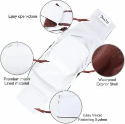 Unbranded Washable Dog Diapers(3 Pack) Reusable Y For Dogs, Absorpt And No Leaka Dog Wraps,comfortable And Durable -nourriture pour chien boutique 759041365 max