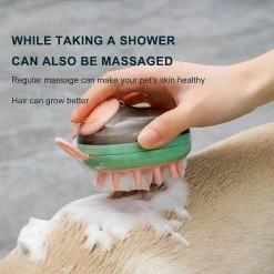 Unbranded Pet Dog Cat Massage Toilettage Bain Brosse Nettoyage Massage Soft Silicone Brush Us -nourriture pour chien boutique 759381265 max