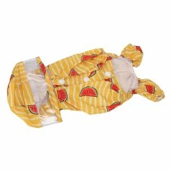Unbranded Pet Dog Hooded Rain Coat Léger Motif De Pastèque Imperméable à L’eau Réfléchissant Puppy Raincoat Veste Avec Anneau D -nourriture pour chien boutique 761290880 max