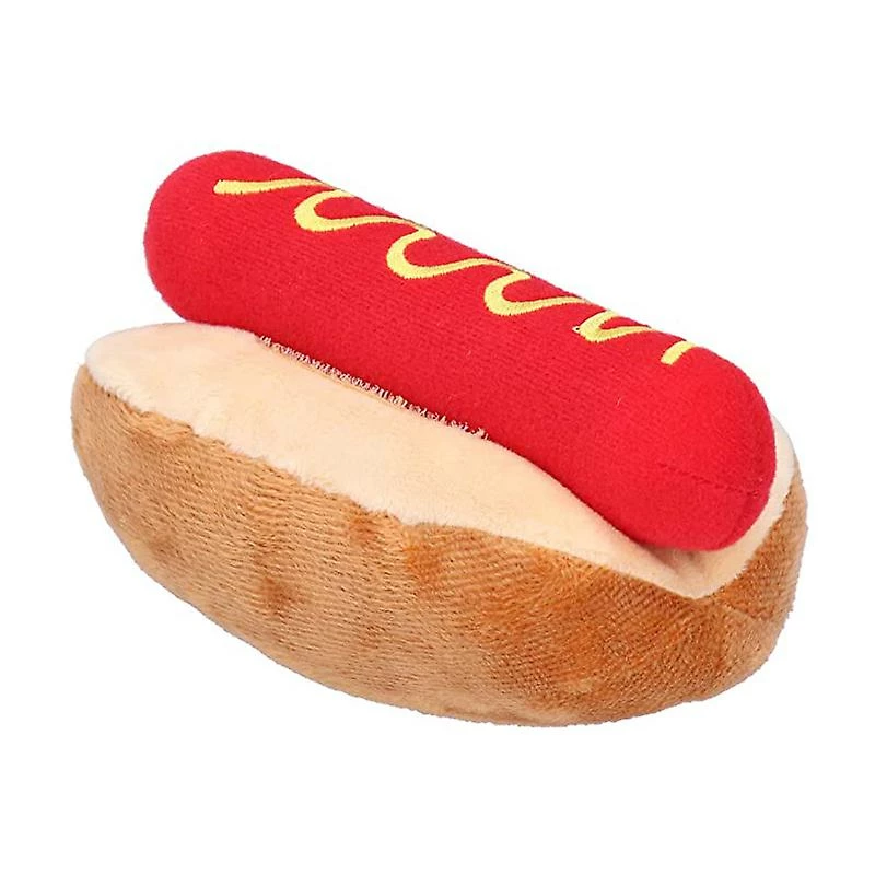 Unbranded Vente Personnalisée De Jouets Pour Chiens En Peluche, Forme De Hot-dog, Jouet En Peluche Détachable à Croquer, 1 Unbranded Vente Personnalisée De Jouets Pour Chiens En Peluche, Forme De Hot-dog, Jouet En Peluche Détachable à Croquer,