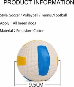 Unbranded Dog Balls Dog Balls Dog Toy Chew Rubber Ball Dogs Interactive Toy With Sound 4 Unbranded Dog Balls Dog Balls Dog Toy Chew Rubber Ball Dogs Interactive Toy With Sound -nourriture pour chien boutique 761685333 max