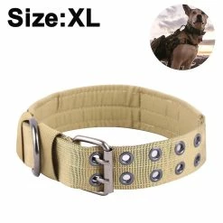 Unbranded Dog Collar For Large Dogs Wide Tactical Collars With For Extra Large Breed Dogs , Thick Puppy Collar Nylon B -nourriture pour chien boutique 763016979 max