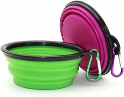 LetsGO 2 Pièces Portable Dog Bowl Plipsible Dog Bowl, Travel Dog Bowls Et Cat Bowls (350ml, Violet Et Vert) 6 LetsGO 2 Pièces Portable Dog Bowl Plipsible Dog Bowl, Travel Dog Bowls Et Cat Bowls (350ml, Violet Et Vert) -nourriture pour chien boutique 763853624 max
