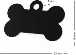 LetsGO Dog And Cat Id Tag Personnalisé Gravure Recto-verso Acier Inoxydable En Forme D’os Prénom Pet Tag Adresse Tel(black) 7 LetsGO Dog And Cat Id Tag Personnalisé Gravure Recto-verso Acier Inoxydable En Forme D’os Prénom Pet Tag Adresse Tel(black) -nourriture pour chien boutique 763858103 max