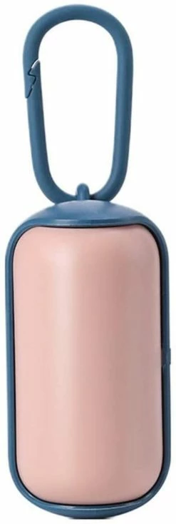 LetsGO Dog Poop Bags Plastic Dispenser Bag Holder Portable Pet Poop Small Trash Can Cat Dog Dispenser Bag Poop Bag Feces (a)