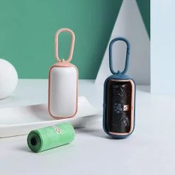LetsGO Dog Poop Bags Plastic Dispenser Bag Holder Portable Pet Poop Small Trash Can Cat Dog Dispenser Bag Poop Bag Feces (a) -nourriture pour chien boutique 763870276 max