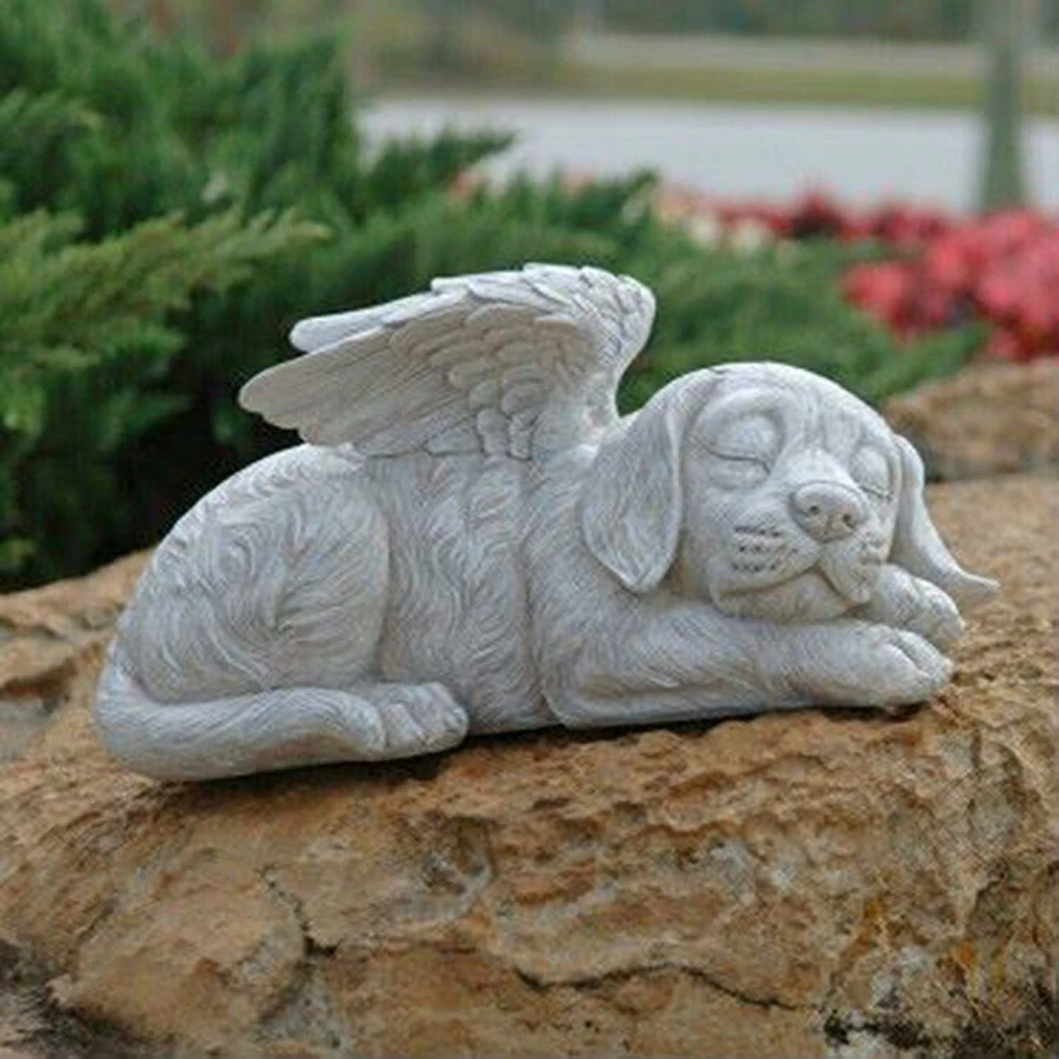 LetsGO Pet Memorial Angel Cat&dog Statue Honorifique Gravestone Tribute Polyresin Stone Finish Sympathy Forever In Our Hearts To Honor A Beloved Pet Pet 4 LetsGO Pet Memorial Angel Cat&dog Statue Honorifique Gravestone Tribute Polyresin Stone Finish Sympathy Forever In Our Hearts To Honor A Beloved Pet Pet – Image 4