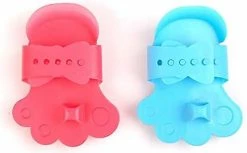 LetsGO X Gant De Toilettage Bath Brush Dog Cat Brush Massage Gummie Curry Brush Grooming Maintenance Brush (bleu, Rouge) -nourriture pour chien boutique 763871664 max